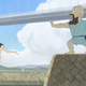 Iwa “helps” Momo overcome her fear of heights